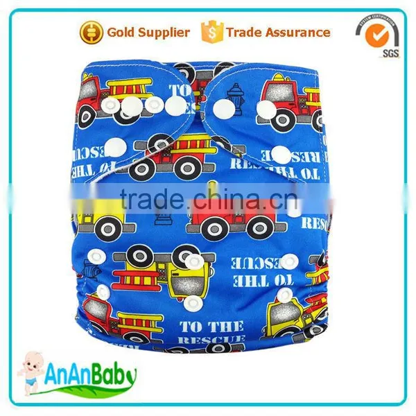 JC Trade Snaps Closure Designer Cloth Diaper All In One Nappies photo-3
