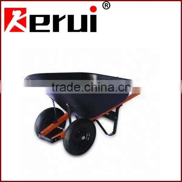 China Factory Complete Production Line Heavy Work Large Plastic and Metal Wheelbarrow With Competitive Price photo-3