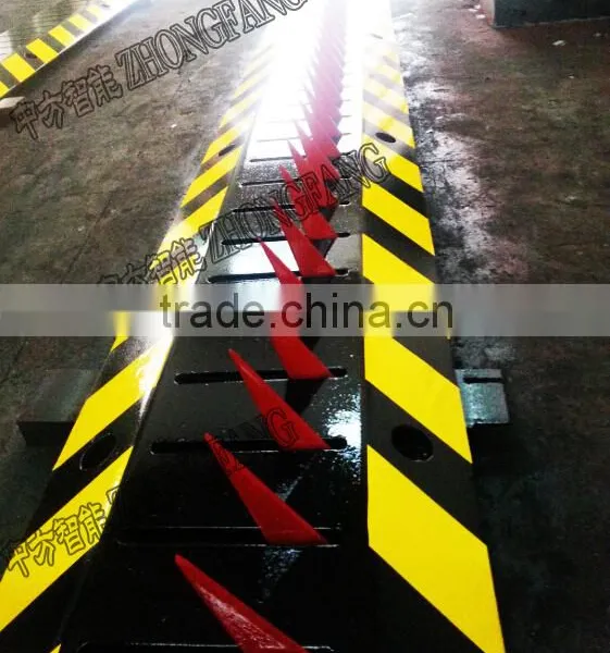 Anti-terrorist Spike Tyre Killer for Army Project ,electronic Automatic Tyre Killer