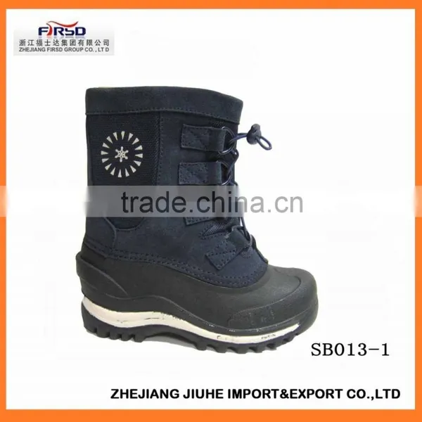 Warm Men's Snow Boot With TPR Outsole