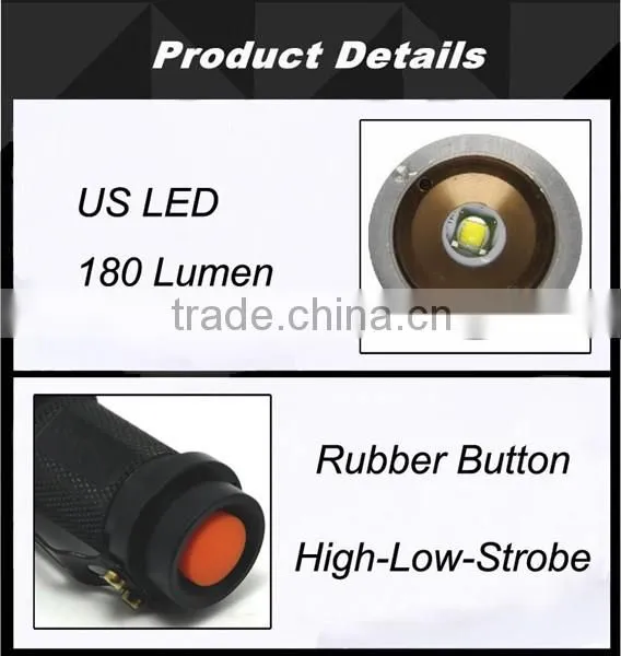 (130316) Promotional Customized Logo Mini Pocket AA Batteries Flashlights With 3 Modes photo-3