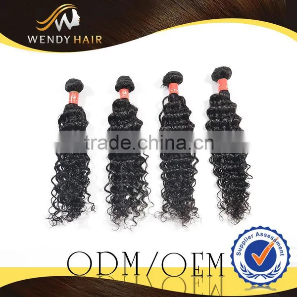 Cheap Price Virgin Remy Peruvian Black Color Afro Wave Human Hair Extensions photo-2