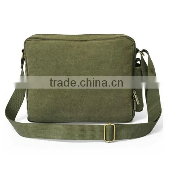 Cheap Vintage Adjustable Canvas Messenger Bag photo-2