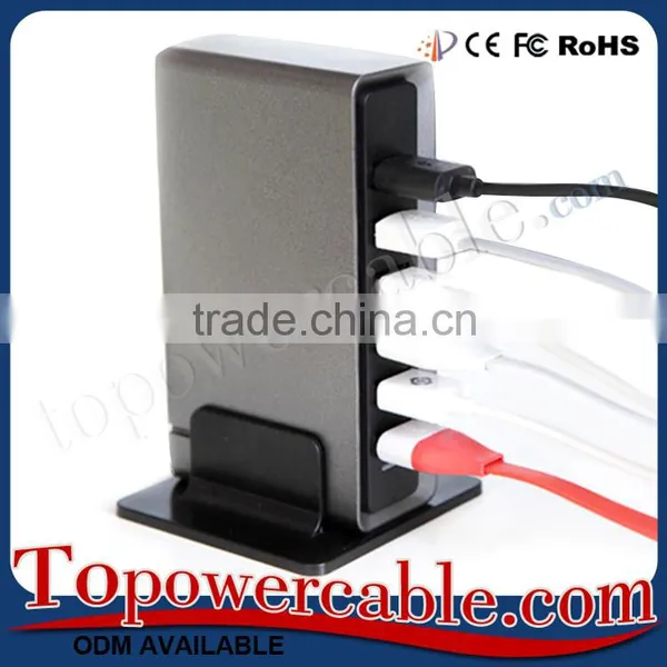Multi 6 Ports Usb Connector Splitter Box Hub With Charging Port photo-2