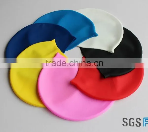 Wholesale Factory Price Silastic Waterproof Swimming Cap Adults Swim Caps photo-3