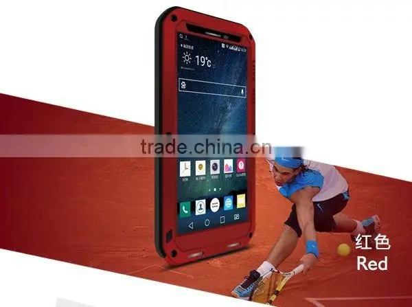 LOVE MEI Heavy Duty Waterproof Shockproof Metal Aluminum Powerful Case For LG V10 5.7 Inch Gorilla Glass TB-0155 photo-3
