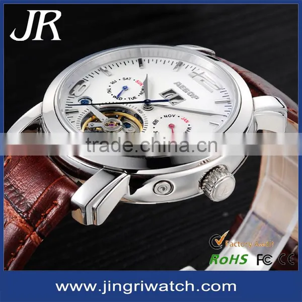 vintage chronograph automatic transparent caseback watches