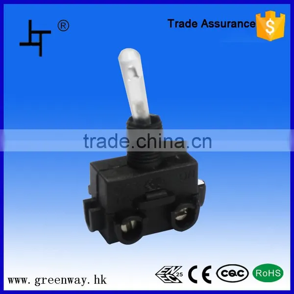 Terminal Momentary spring return toggle switch with high quality