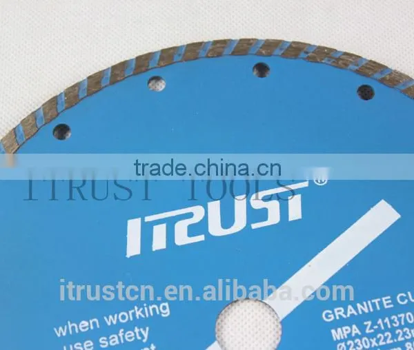 ITRUST Good Quality Diamond Hot Press Sintered Saw Blades CT0111 photo-2