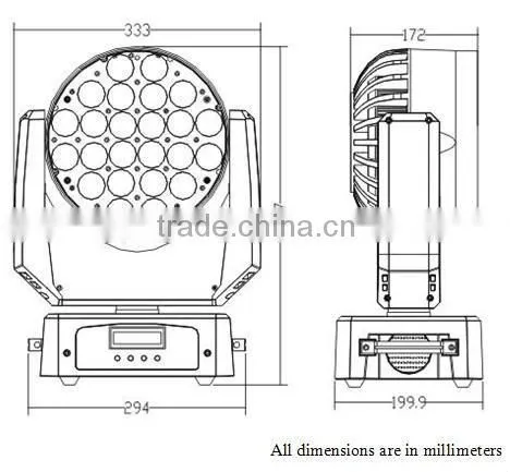 DMX Controller Martin 101 RGB Led Wash Moving Head photo-6