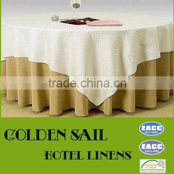 Banquet/Hotel Various Polyester Table Cloth