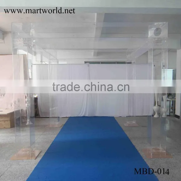 Acrylic Square Wedding Mandap Wedding Decoration Wedding Stage Wedding Backdrop Wedding Decoration (MBD-014) photo-2