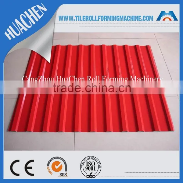 T12 Trapezoidal Metal Roof Tile Roll Former and Cutter photo-6