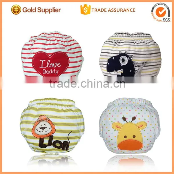 2016 Newest Patterns Baby Cloth Diaper Trainers Training Panties