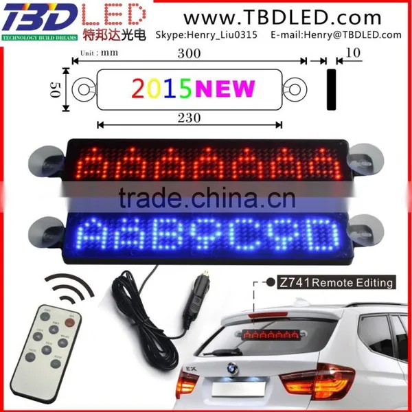 B741 Led Name Card,led Car Mini Led Display,car Message Sign photo-3