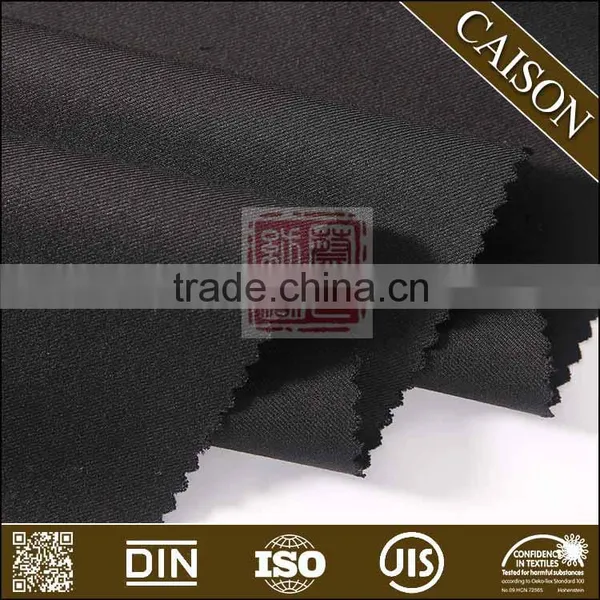 China Manufacturer Useful Solid Plain TR Suiting Fabric photo-3
