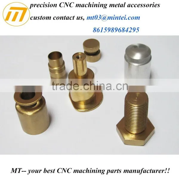 Precision CNC Turning Copper Brass Slotted Nut photo-6