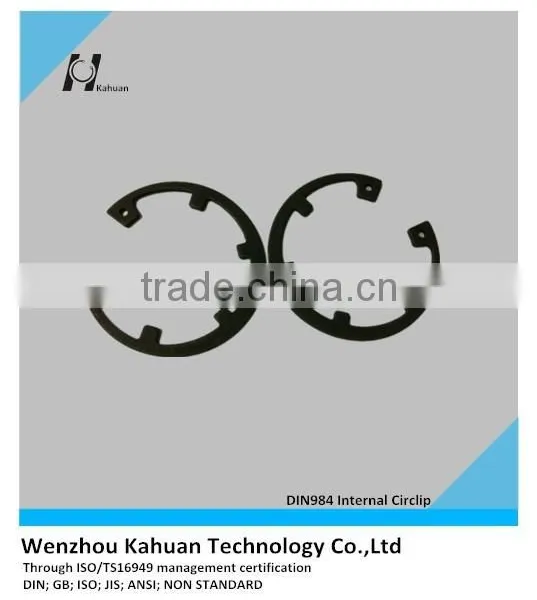 Wenzhou Factory Directly Supply All Kinds of OEM Circlips Non-standard Retaining Ring photo-4