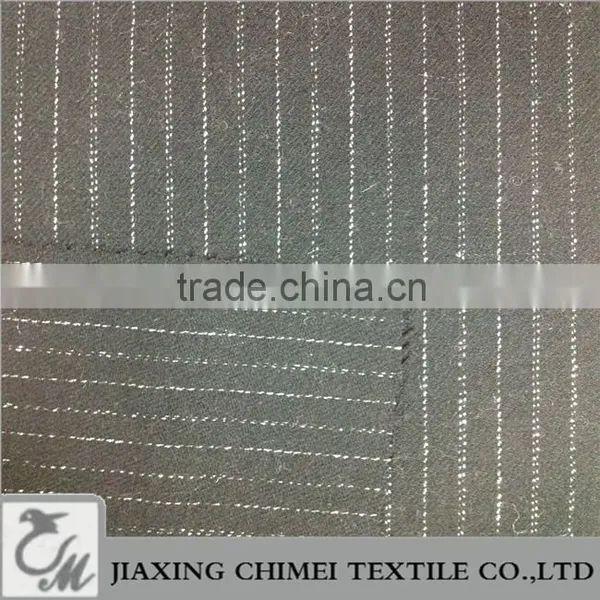Silver Yarn Wool Suiting Fabric for Woven photo-3
