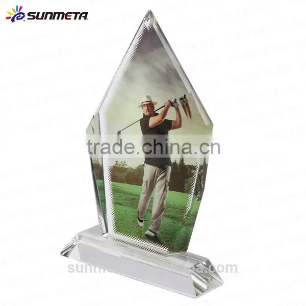 Sunmeta Directly Sublimation Decoration Photo Crystal, Sublimation Coated Crystal BSJ-10A photo-3