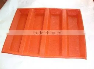 Four North Red Silicone Bread Form Loaf Pan Reusable for Above 4000 Times photo-3
