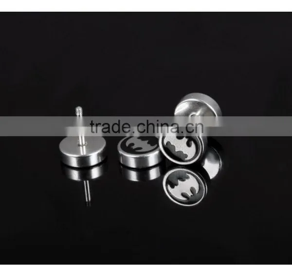 2016 China High End Men Fashion Jewelry 316L Stainless Steel Personalized Logo Photo Earring photo-3