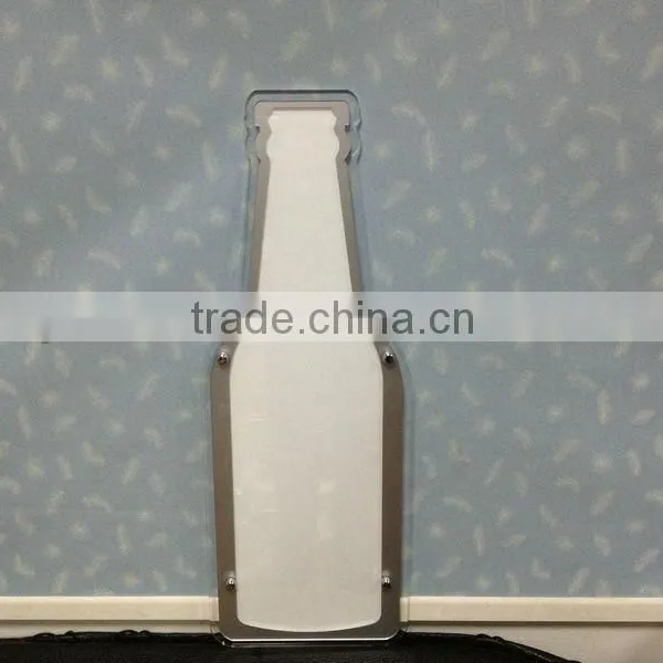 Factory Directly Sell Beer Bottle Frameless Led Light Panel