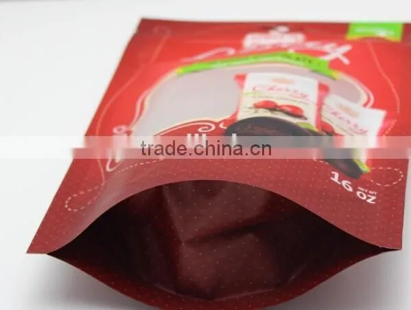 Stand up Aluminum Foil Dry Fruits or Nut Bag With Zipper Lock photo-2