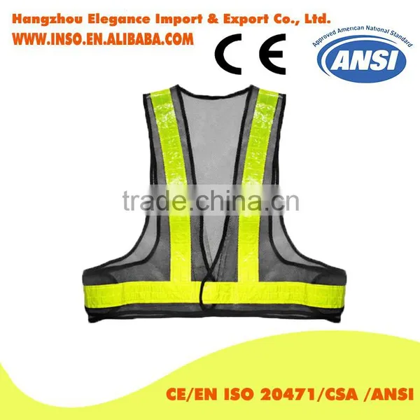 Reflective Mesh Vest With PVC Reflective Tape EN20471 photo-2