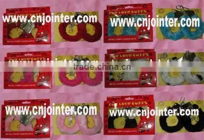 Furry Handcuffs Toy Handcuffs photo-2