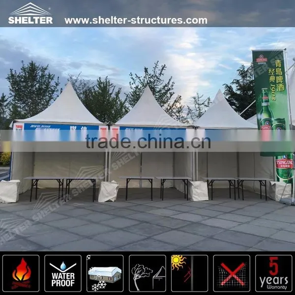 5*5m Folding Outdoor Awning and UV Resistance Pagoda Tents for Trade Show Event photo-2