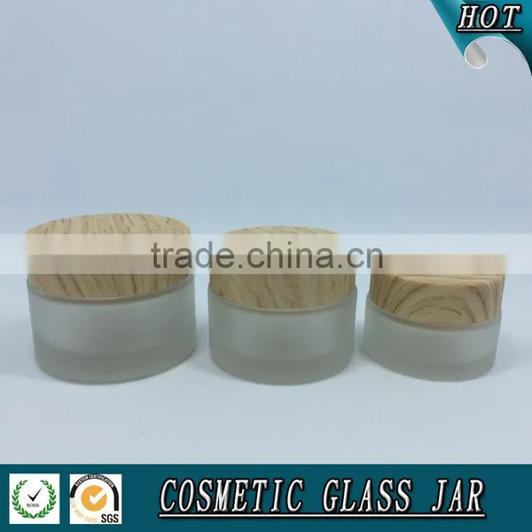50ML Frosted Glass Cream Jar photo-4