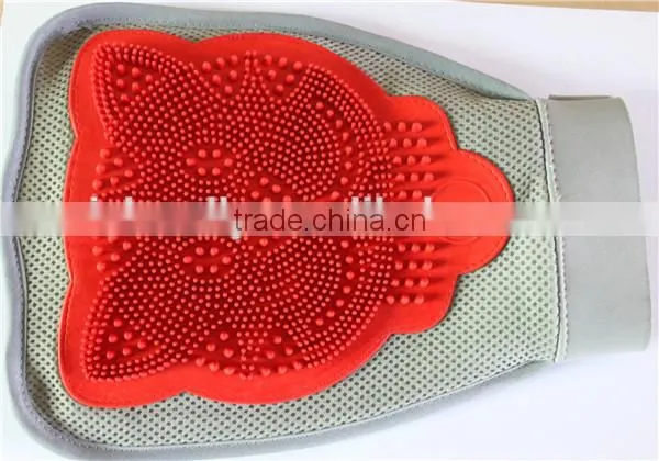 Rubber Love Glove Grooming Mitt for Cats photo-4