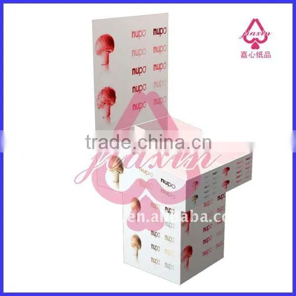 Attractive Printed Dump Bin Display Stand with LOGO and PIC