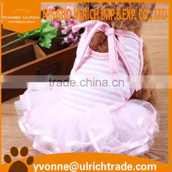 CS27 New 2016 Fashion Cut&sew Dog Dress
