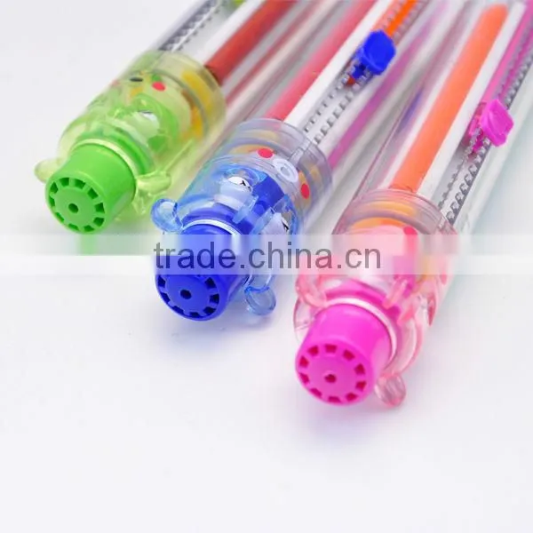 6 Colors Rotating Crayon,kids'crayon,animal Crayon photo-4