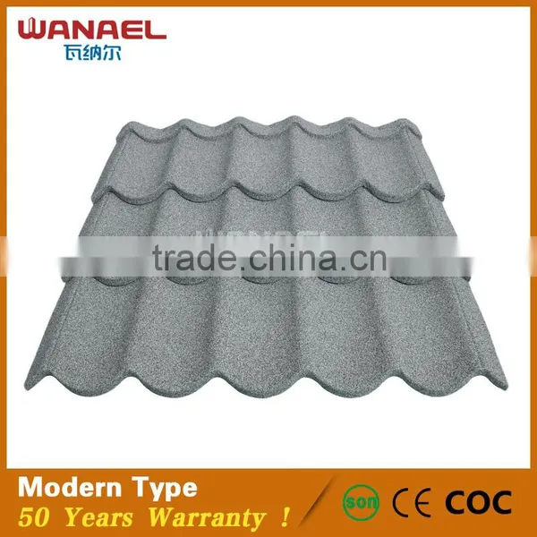 China Colorful Stone Coated Metal Roofing Tile, Stone Coated Steel Roofing Tile photo-3