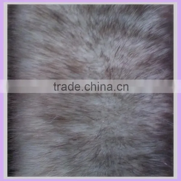 30mm Fake Fur Fabric Fashon Acrylic Tip Print Artificial Fox Fur Rex Rabbit Fur for Clothing Ponchos photo-4
