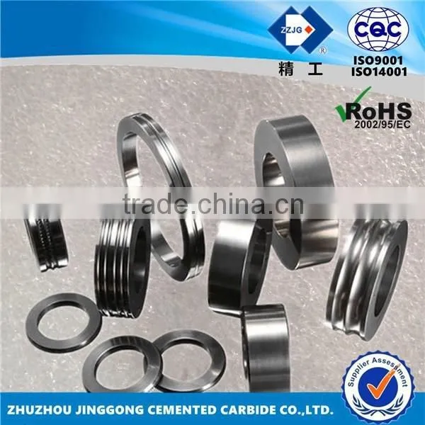 Tungsten carbide T.C. Guide roller ring for wire rods