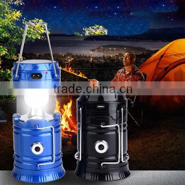 Portable Solar LED Flashlight for Camping photo-3