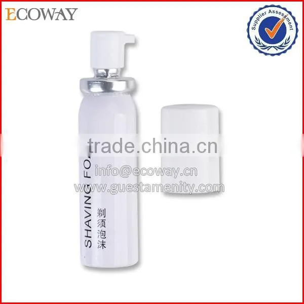 Factory OEM Disposable High Quality Hotel Luxury Travel Shaving Foam