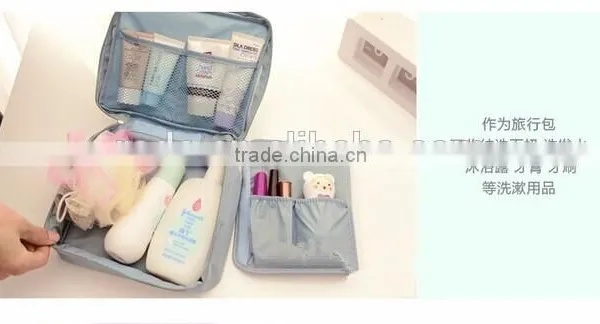 YIWU RODA 100%polyester Fashion Foldable Cosmetics Storage Bag photo-3