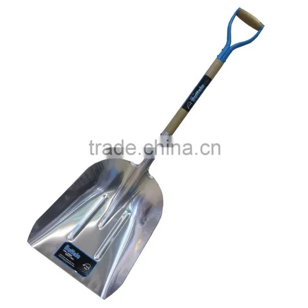12# US Standard Aluminum Snow Shovel With Handle