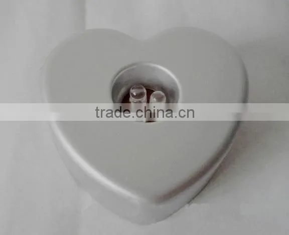 Heart Led Light Base for Crystal Acrylic Centerpieces photo-2