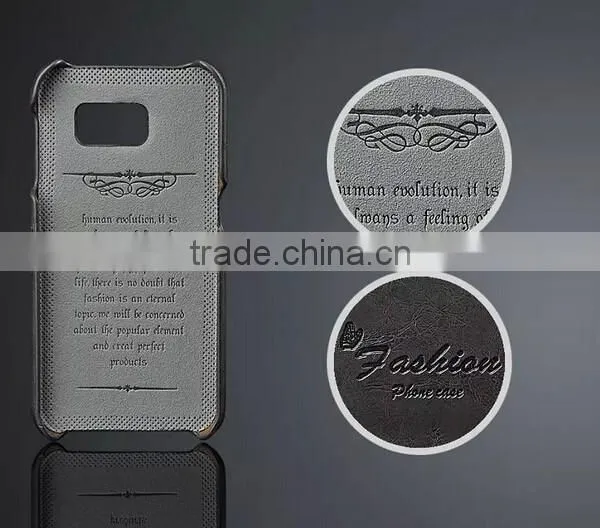 Card Holder Genuine Wax Matt Leather Back Cover For Samsung Galaxy S6 photo-4