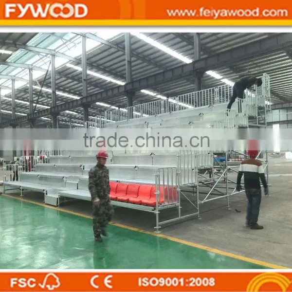 Factory Direct Sale Metal Sport Retractable Demountable Bleacher photo-6