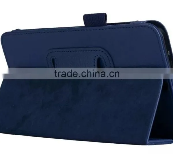 Magnetic Folio Stand Flip Leather Case for HP Steam 7
