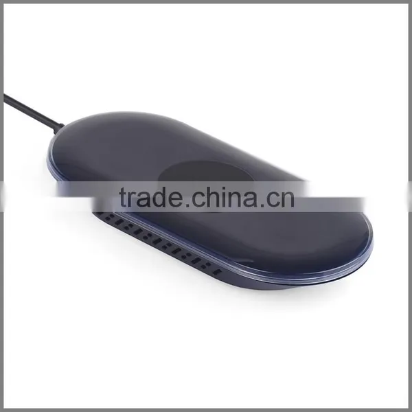 2016 QI Standard Led Wireless Charger Receiver 1000MmA For Samsung IPhone photo-4