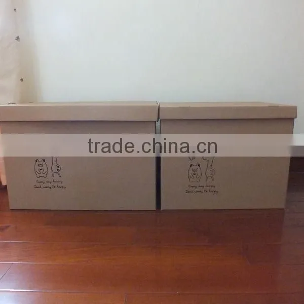 ACCEPT CUSTOM ORDER DURABLE MACHINE CORRUGATED CARDBOARD BOX