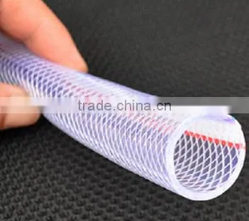 PVC Fiber Pipe Line Pipe Transparent Hose Irrigation Drainage Pipe Network Environmental Snakeskin Pipe Threading